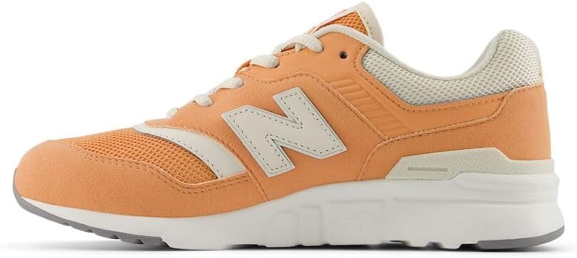 Детские кроссовки New Balance 997h V1 на шнуровке (унисекс), Copper/Linen/Sea Salt — фото 2