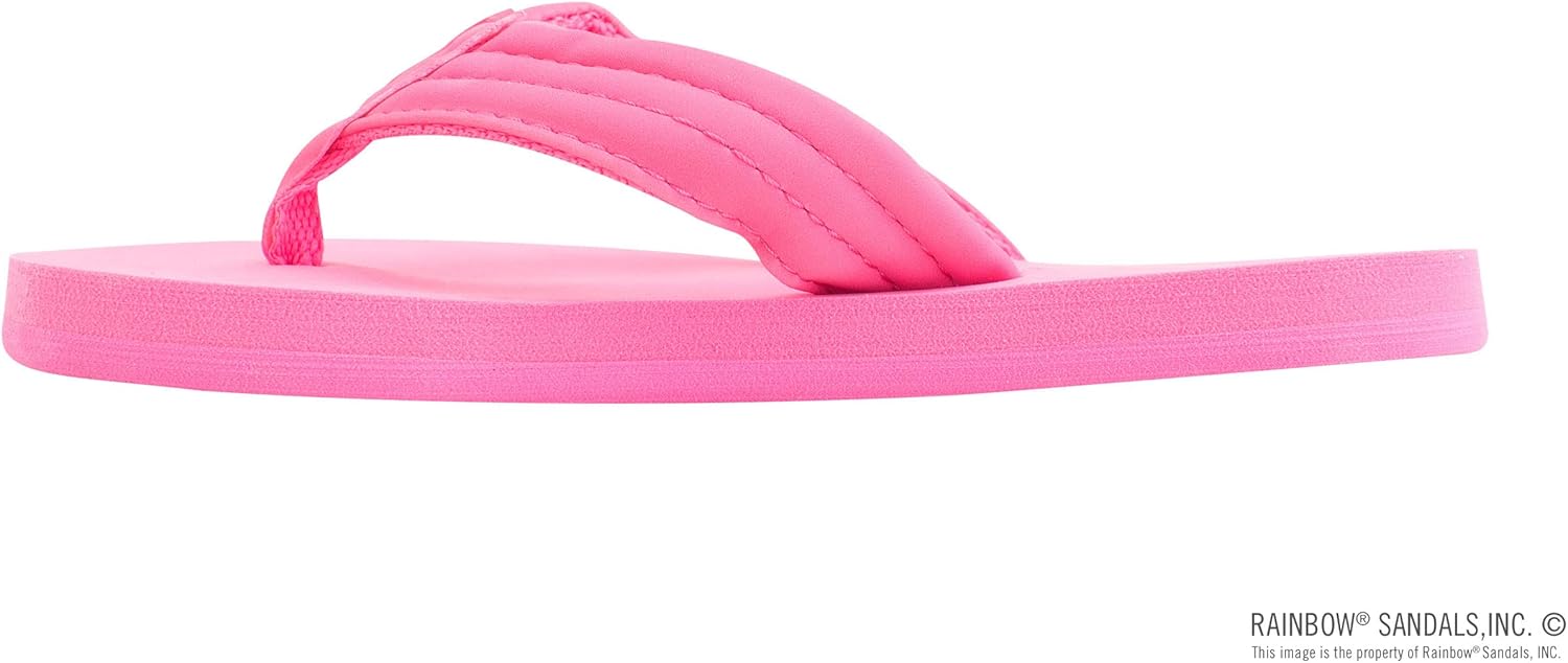 Детские сандалии Rainbow Sandals Grombow с мягкой резиновой подошвой, неопрена ремешком и задним ремешком, розовый — фото 2
