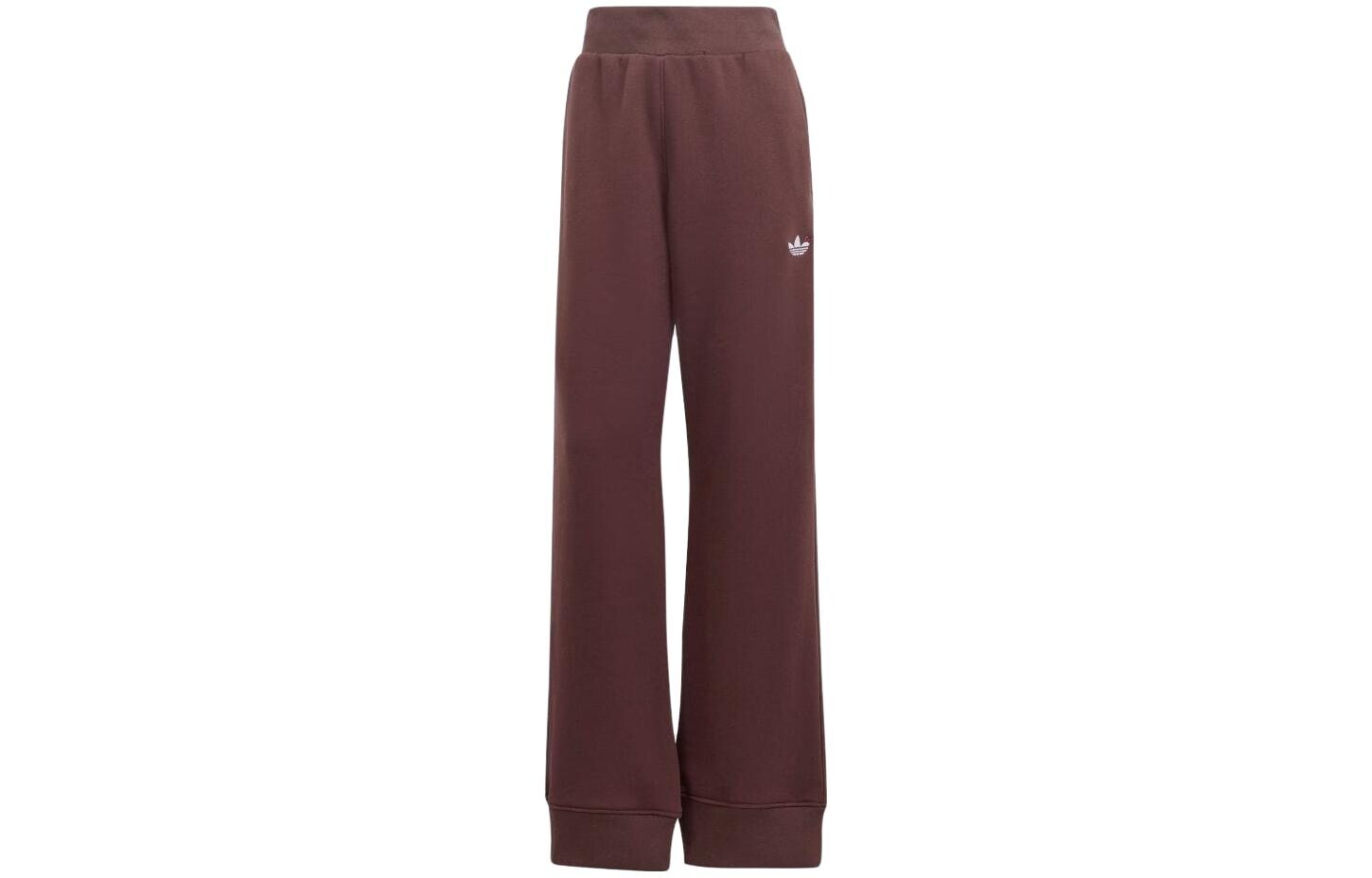 

Трикотажные спортивные штаны женские коричневые Adidas Originals