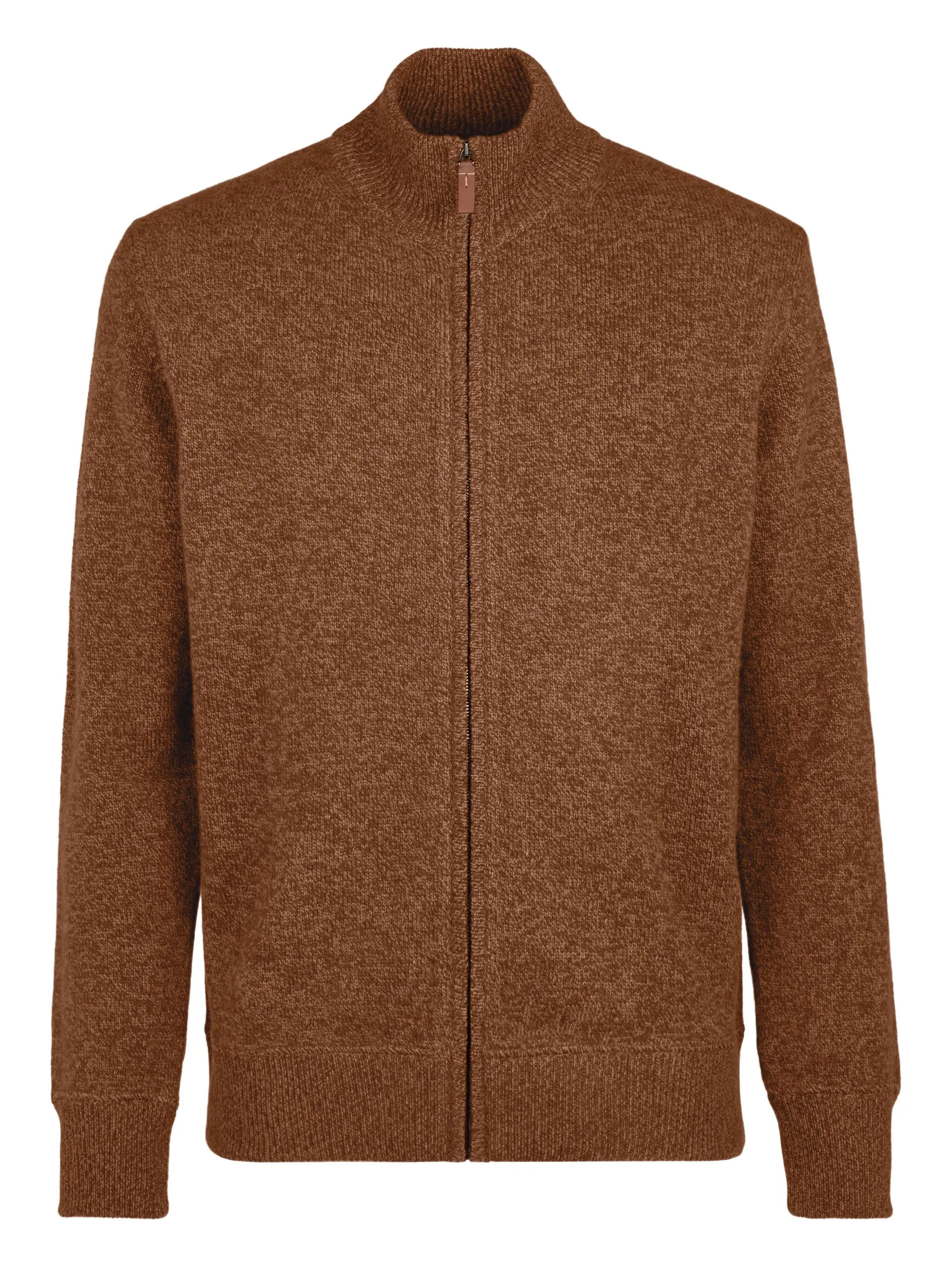 

Кардиган на молнии с высоким воротником Tod'S, коричневый