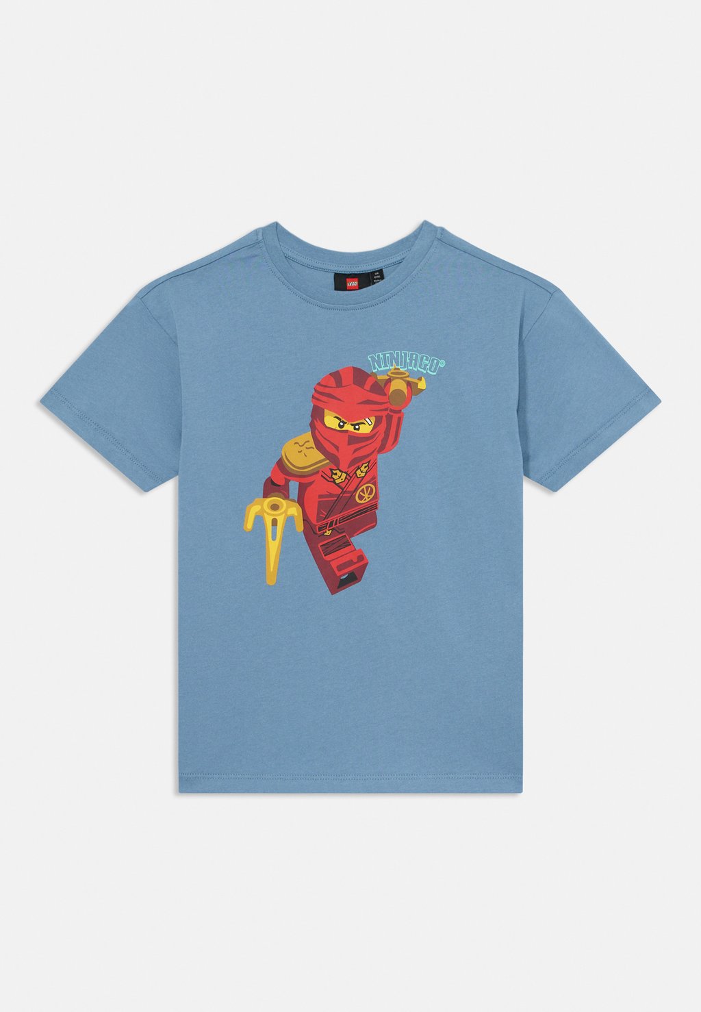 

Футболка с принтом LEGO kidswear, светло-голубой