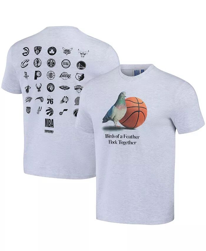 

Мужская футболка NBA x Heather Gray All Teams Birds of a Feather Staple