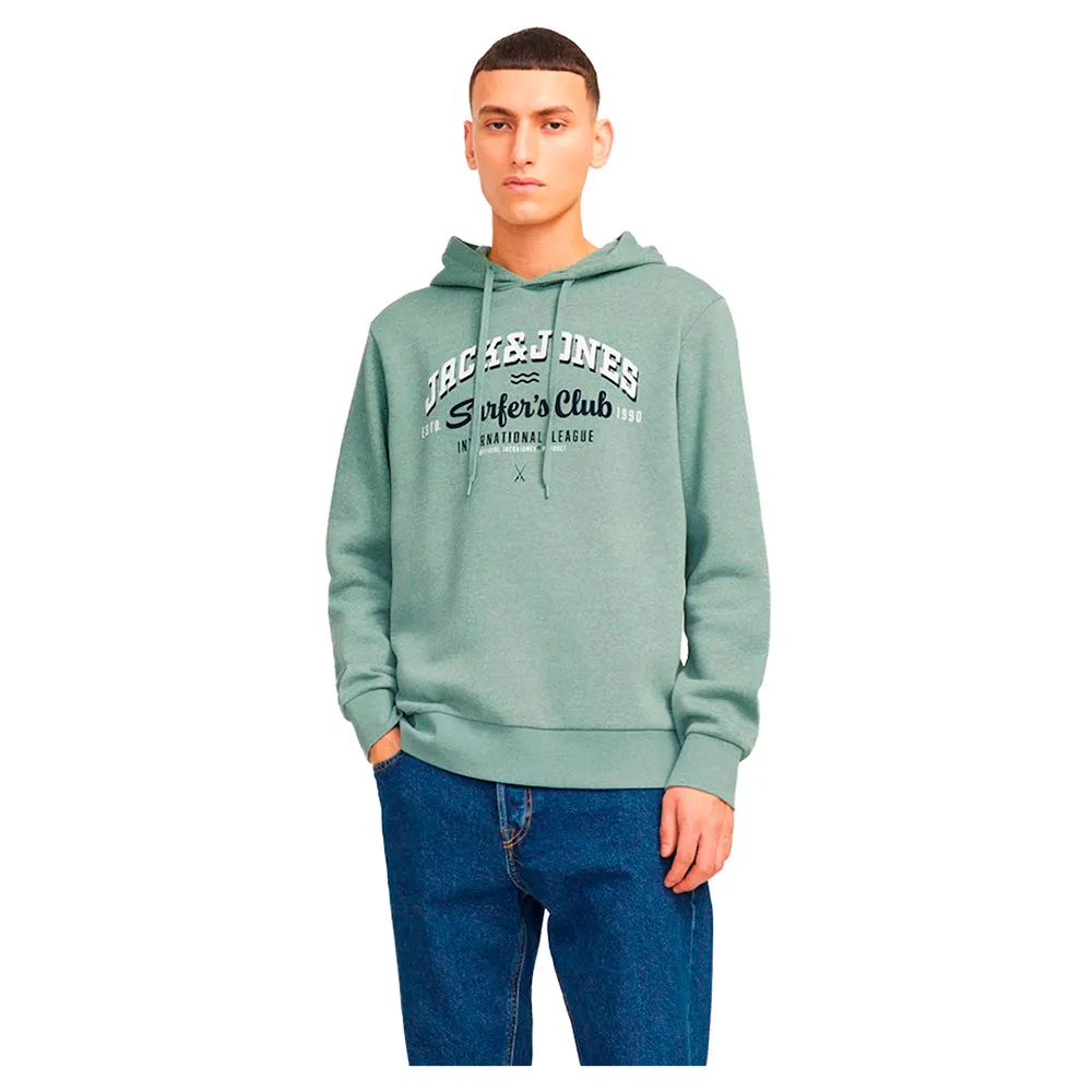 

Худи Jack & Jones Logo 2 Col, зеленый
