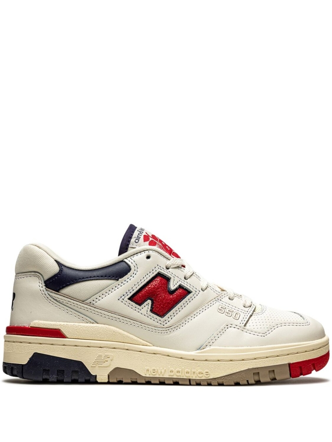 

Кроссовки New Balance х Aimé Leon Dore 550, белый/черный/красный