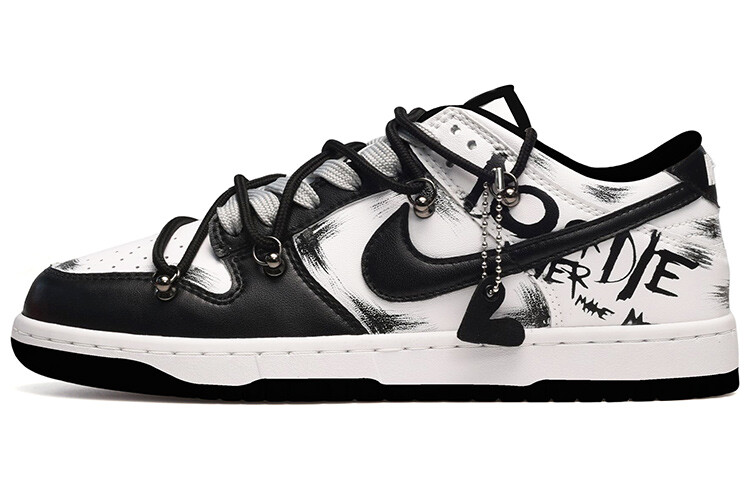 

Кроссовки Nike Dunk Skateboard Shoes Men Low-Top Black White Gray