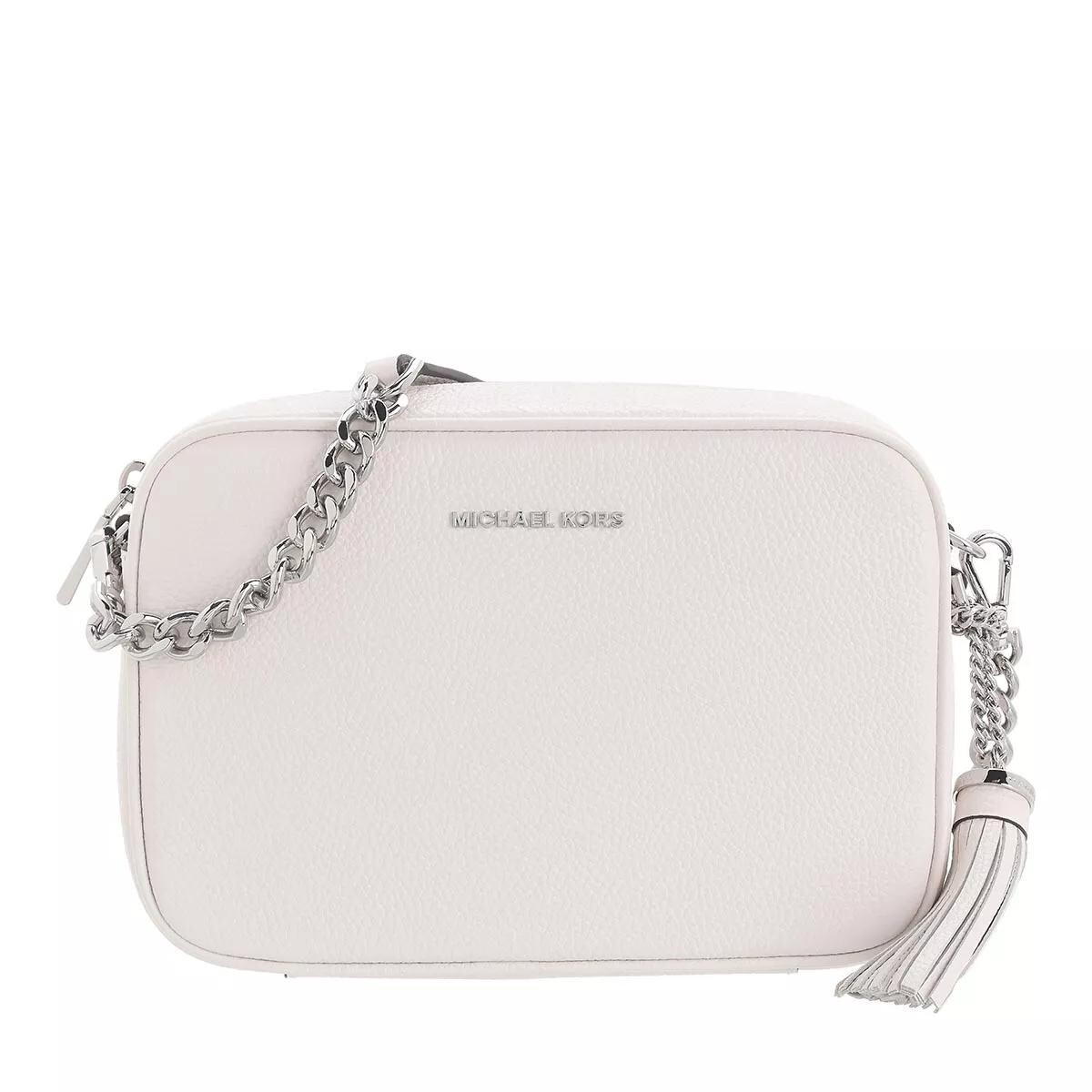 

Сумка через плечо jet set с оптикой Michael Michael Kors, белый