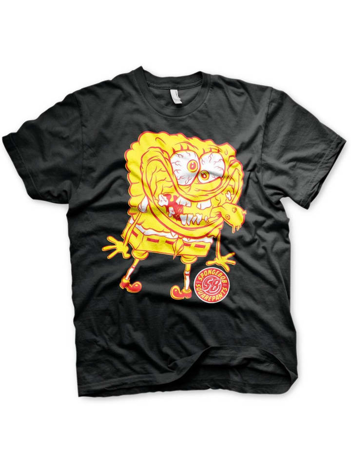 

Футболка Weird Big Tall T-Shirt черного цвета SpongeBob, Черный, Футболка Weird Big Tall T-Shirt черного цвета SpongeBob
