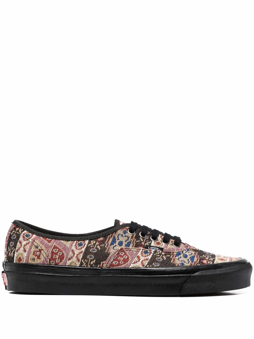 

Жаккардовые кеды на шнуровке Vans, черный