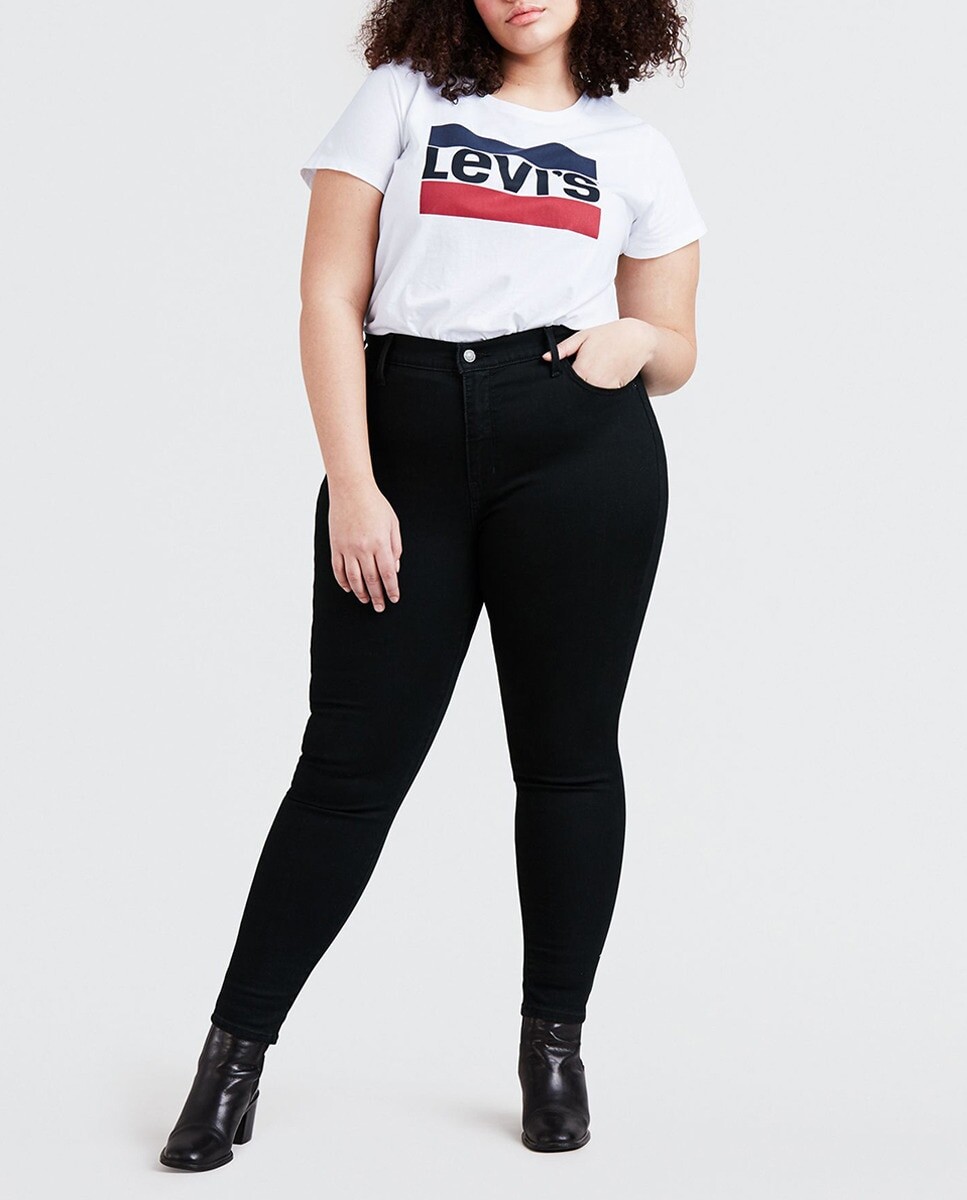 

Супероблегающие женские джинсы 720™ с высокой посадкой. высокий рост Levi's, черный