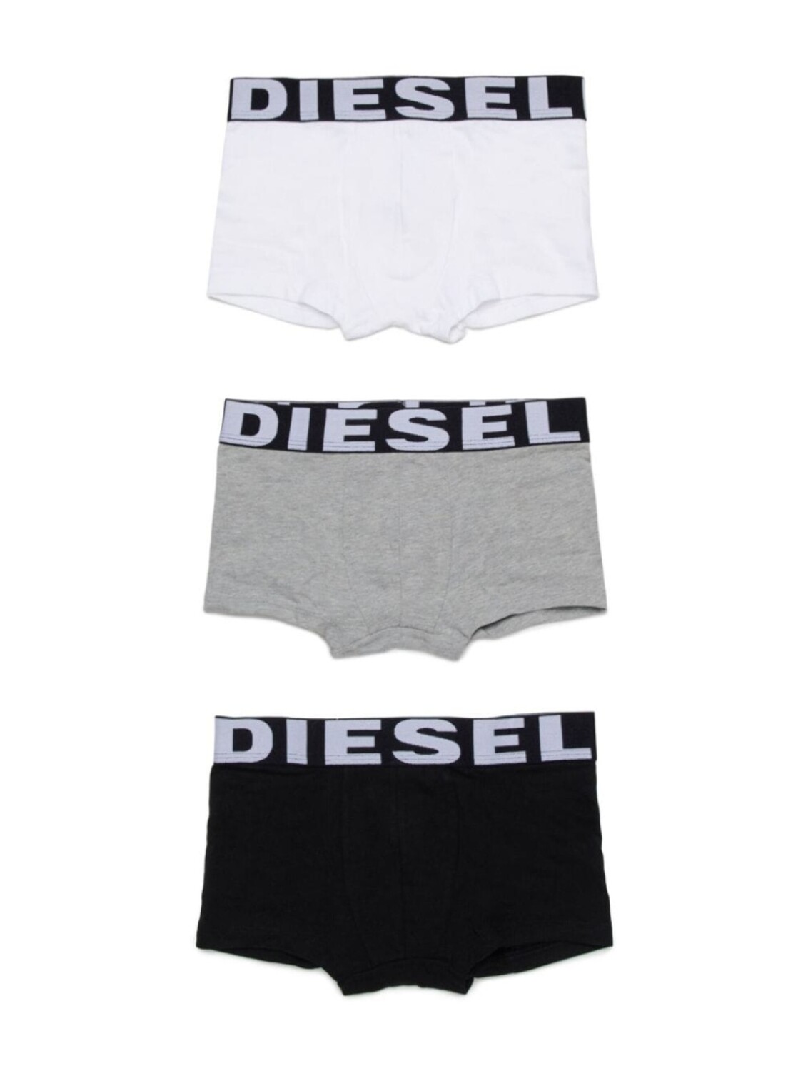 

Diesel Kids комплект из трех боксеров с логотипом, черный