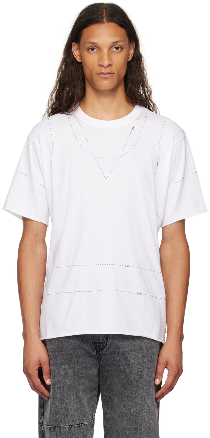 

Футболка из хлопка MM6 Maison Margiela