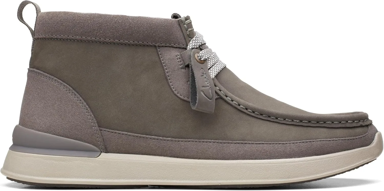 Мужские кожаные повседневные туфли Clarks Racelite 168333, оригинальная модель AI 2023, серый