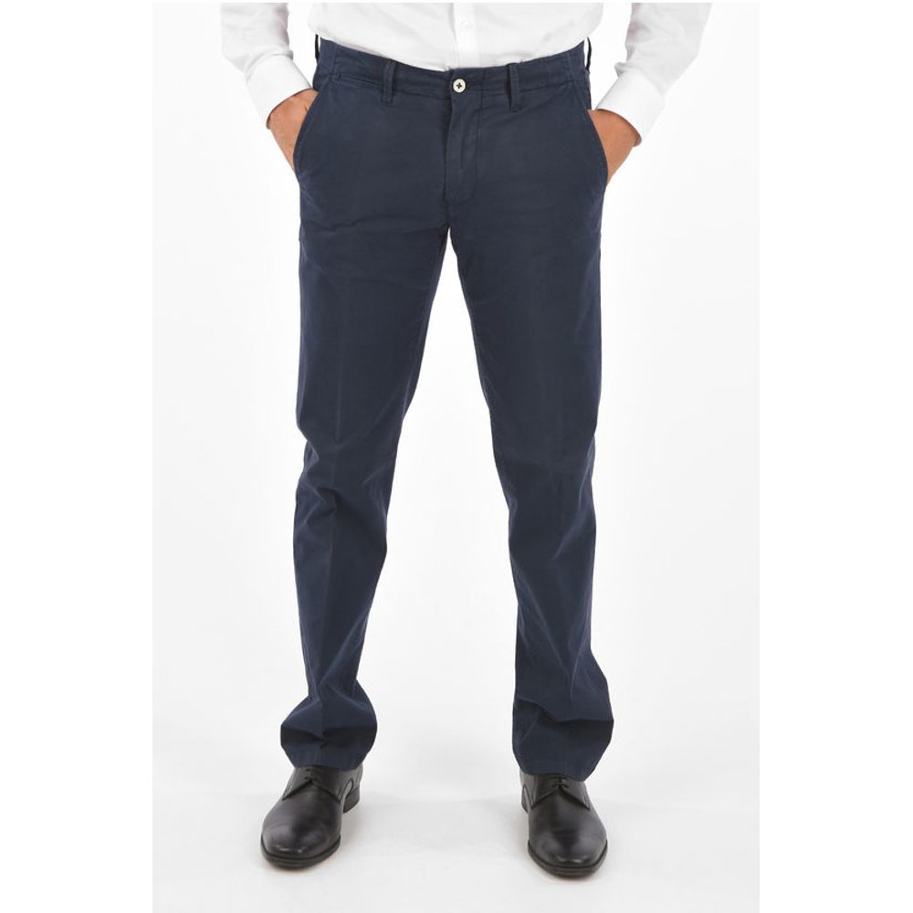 

ID Брюки чинос средней посадки Corneliani, Blue