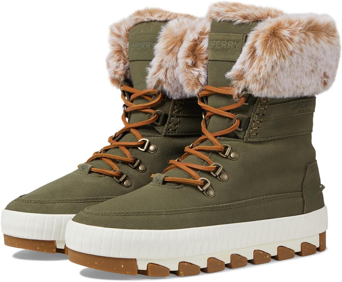 

Ботинки Sperry Torrent Winter Lace-Up, цвет Olive 1