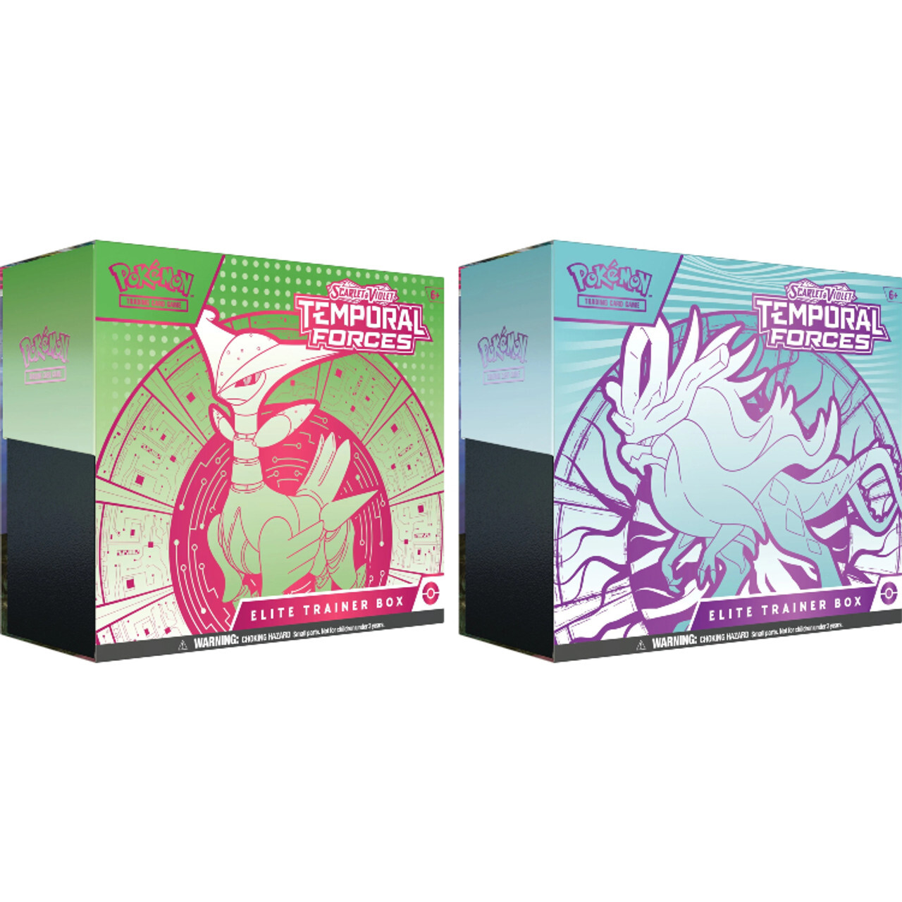 

Карточная игра Pokemon: Scarlet & Violet - Temporal Forces - Elite Trainer Box (Set of 2)