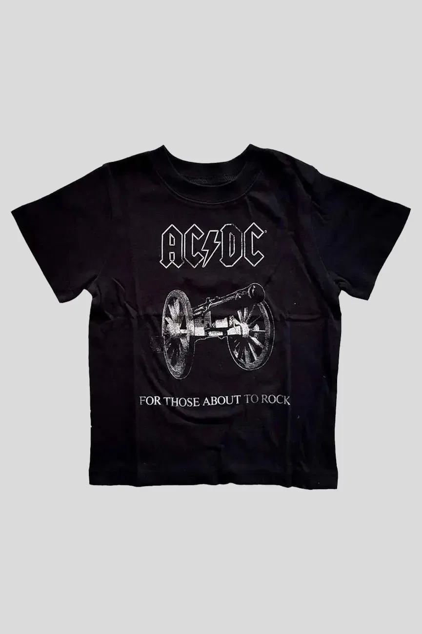 Футболка для малышей AC/DC About to Rock, черный