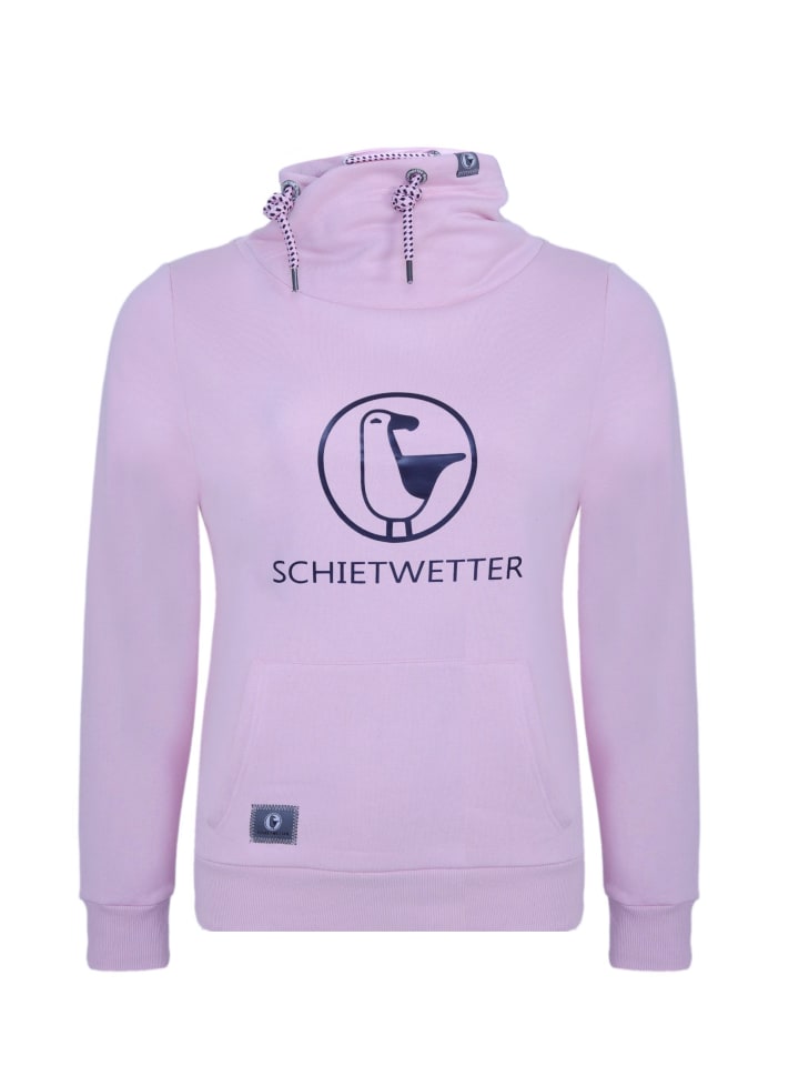 

Пуловер SCHIETWETTER Schalkragenpullover Ronja Rambazamba, розовый