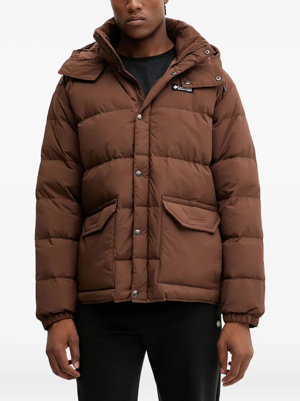 

Пуховик Wallowa с капюшоном Columbia, коричневый