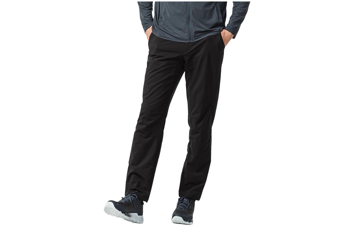 

DECATHLON Трикотажные спортивные штаны мужские черные