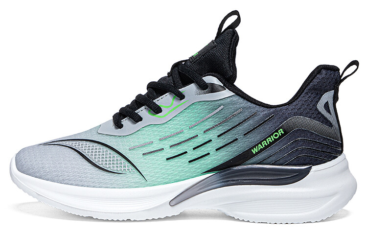 

Кроссовки WARRIOR Lifestyle Shoes Men Low-top Black/Green, черный/зеленый