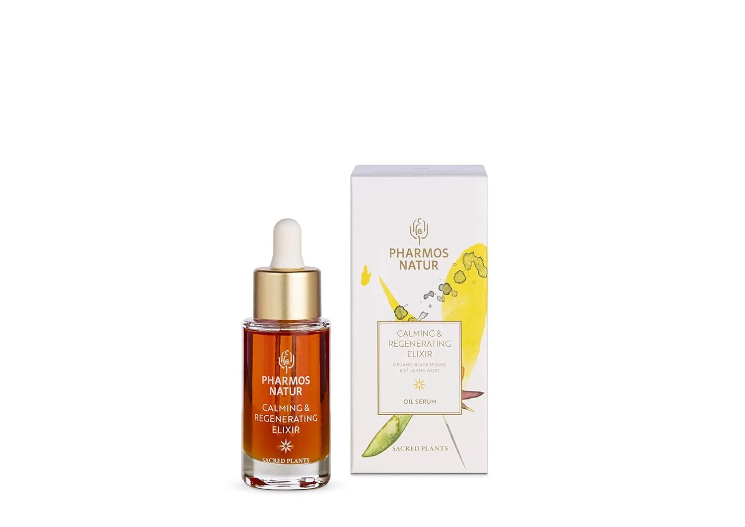 Сыворотка Pharmos Natur Green Luxury — Масляная «Calming & Regenerating Elixir» от, 30 мл