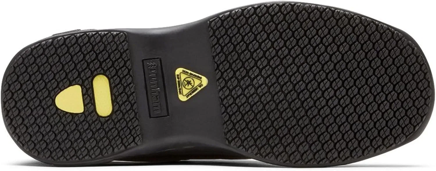 Мужские оксфорды Dunham 8000service Plaintoe, Black — фото 4