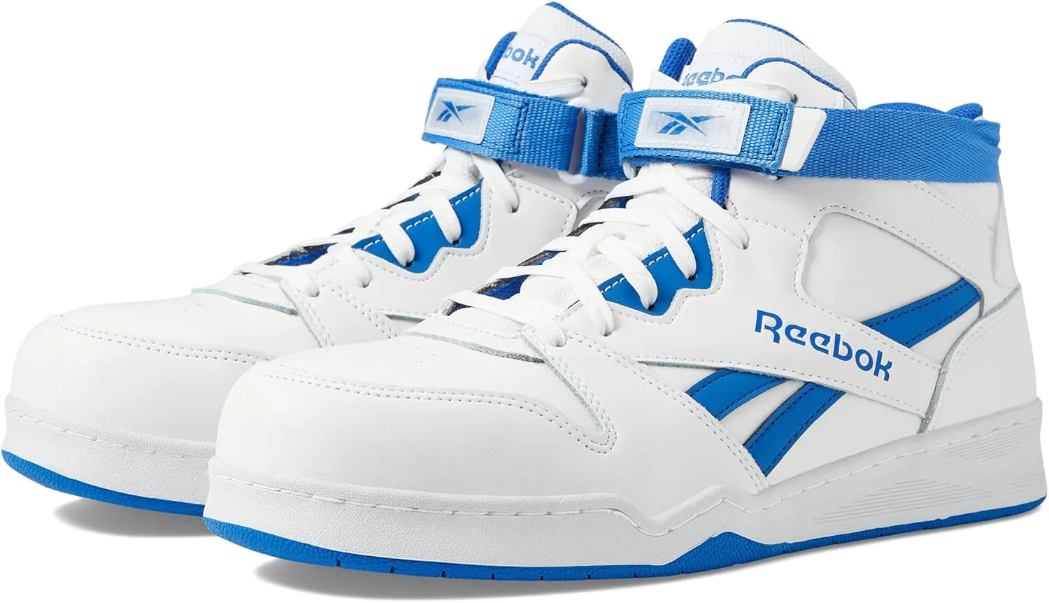 Мужские рабочие оксфорды Reebok BB4500 Hi-Top, белый/синий — фото 3