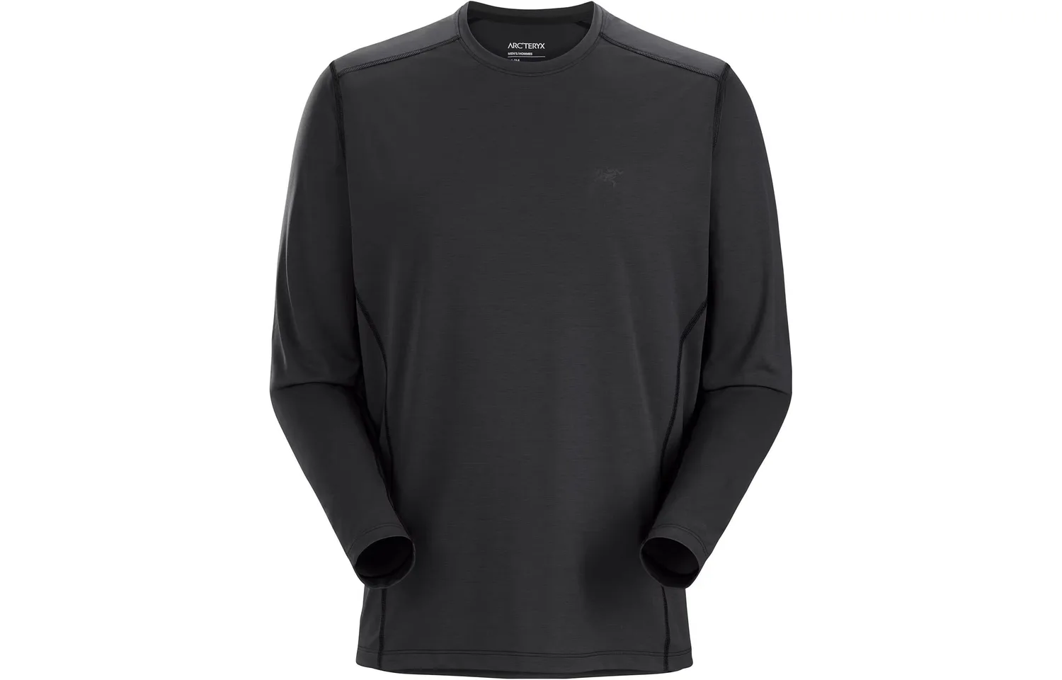 Футболка Motus мужская с круглым вырезом Arcteryx, Sapphire Blue Gray/Black Sapphire Heather — фото 3