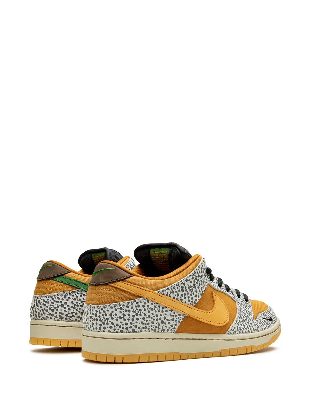 Кроссовки SB Dunk Low Pro Nike, желтый — фото 3