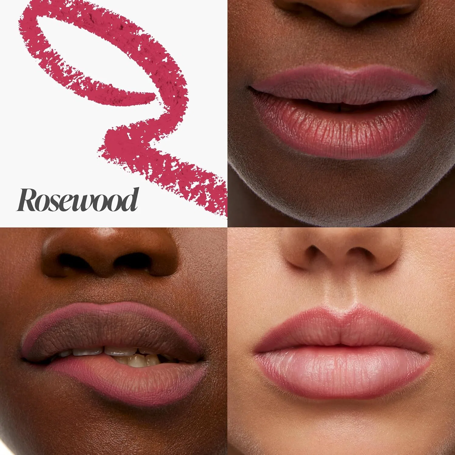 Контурный карандаш для губ 360 Contour Lip Liner, Wonderskin, оттенок Rosewood — фото 2