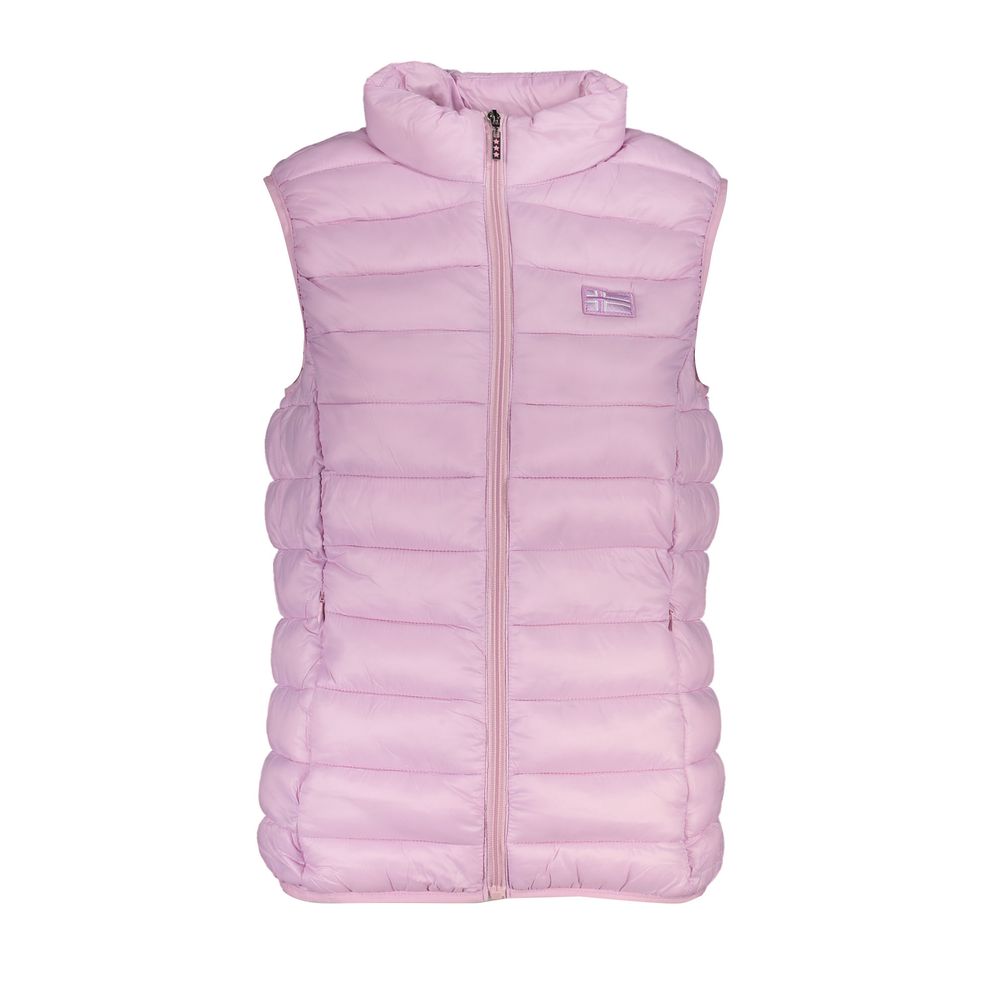

Розовая куртка из полиамида Geographical Norway, розовый
