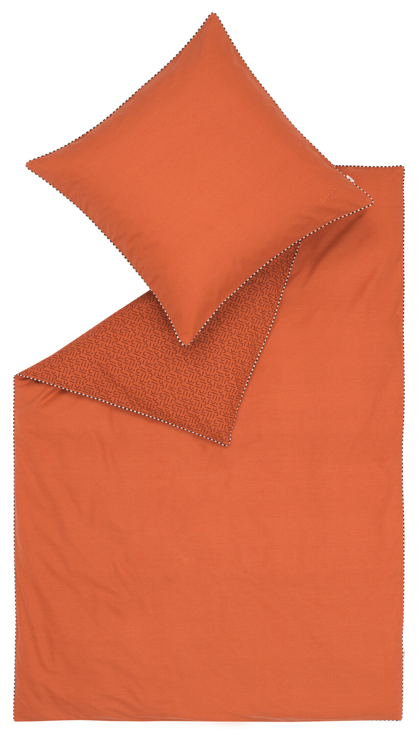 

Двустороннее постельное белье Esprit, 135x200 см, черный/белый/ржавыйа