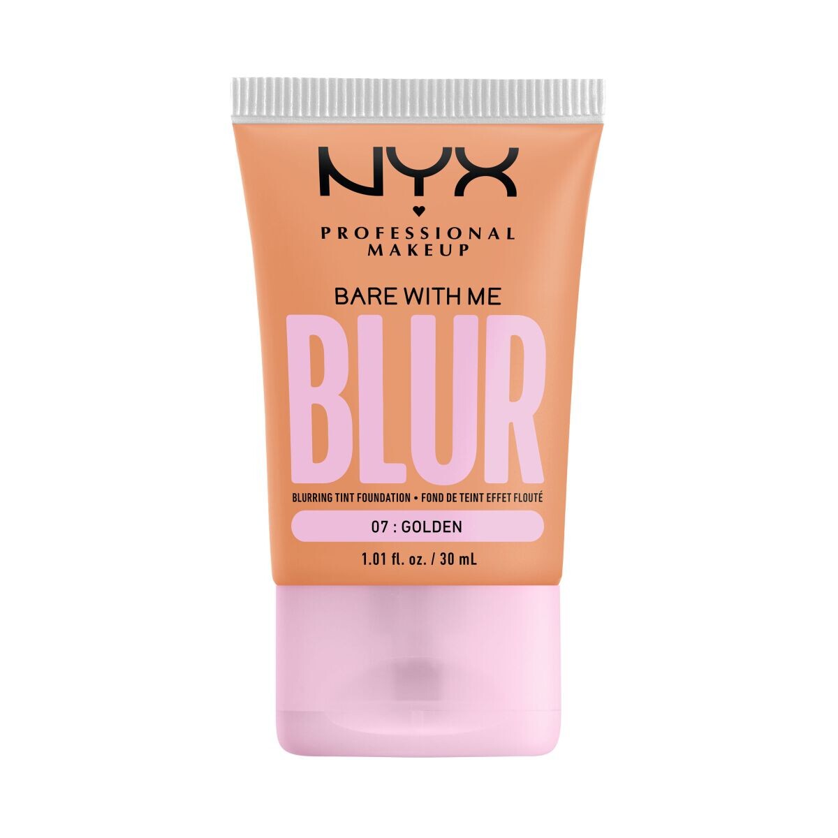 

Тональный крем для золотого лица Nyx Professional Makeup Bare With Me Blur Tint, 30 мл