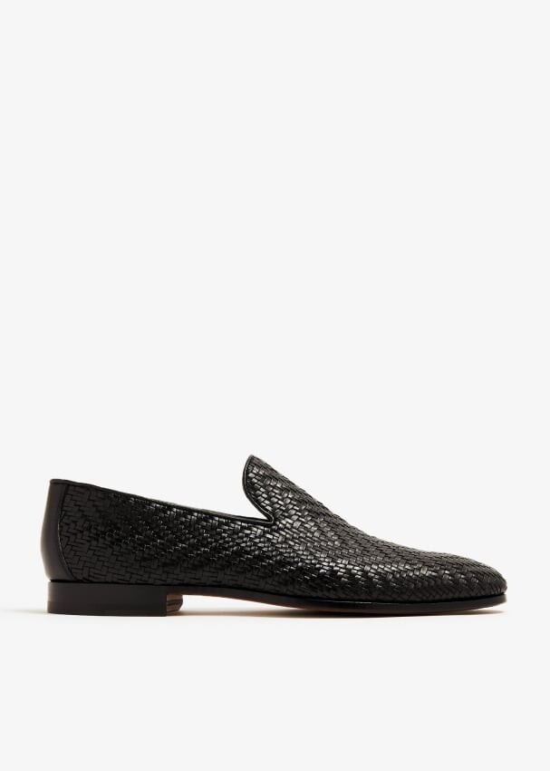 

Лоферы Magnanni Leather, черный