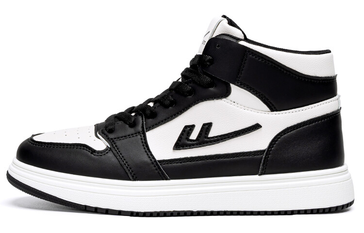 

Кроссовки WARRIOR Skateboarding Shoes Unisex High-top White/Black, белый/черный