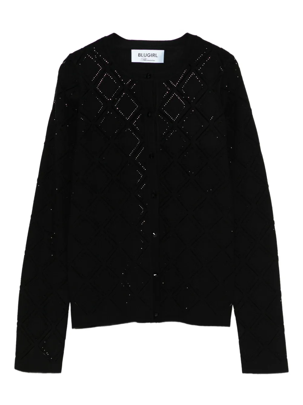 

Кардиган на пуговицах Blugirl, черный