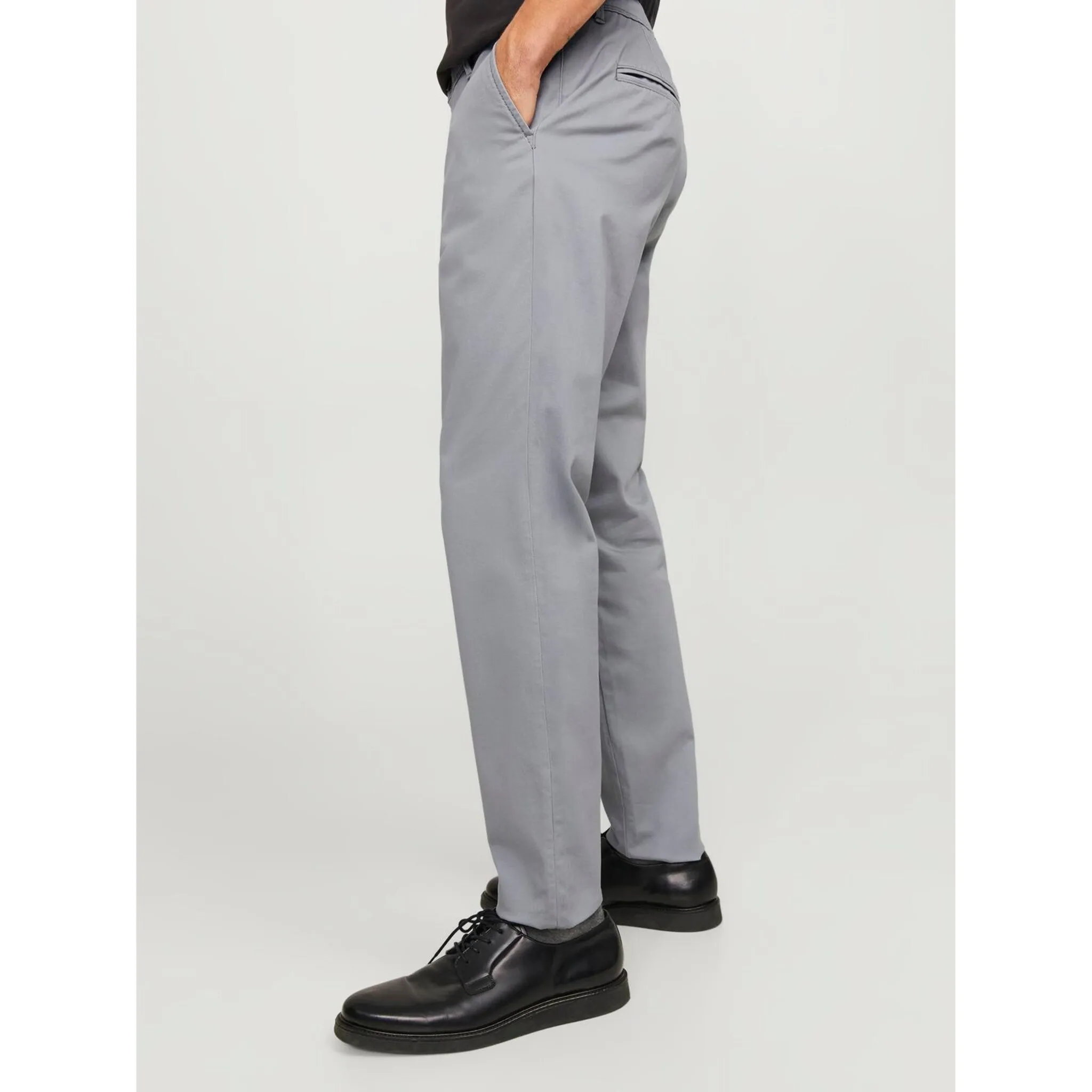 

Брюки-чиносы Jack & Jones "JPSTMARCO JJBOWIE NOOS", серый