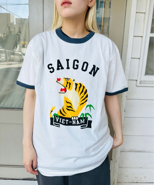 

Футболка с принтом, хлопок HOUSTON, темно-синий