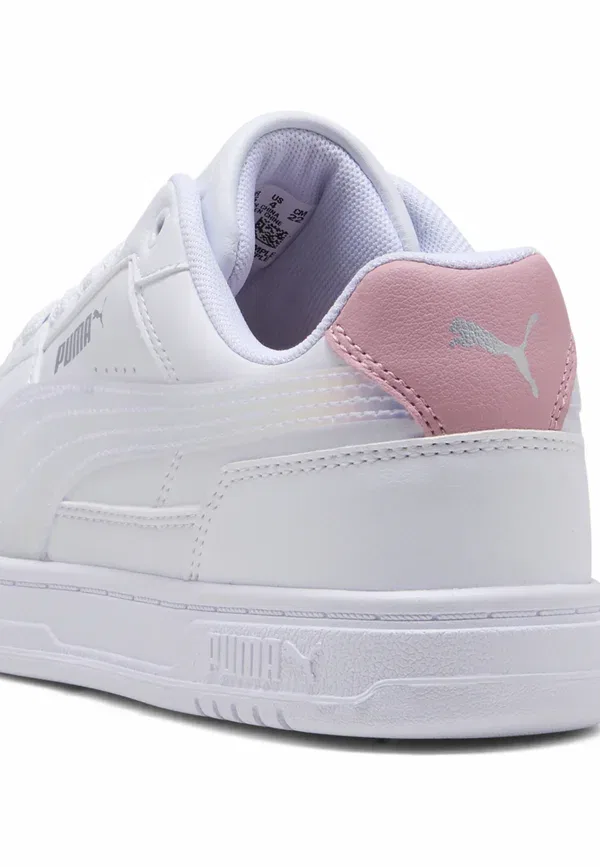 Кроссовки Puma Caven iii holo 2.0 jr trainers, белый-розовый-серебристый — фото 3
