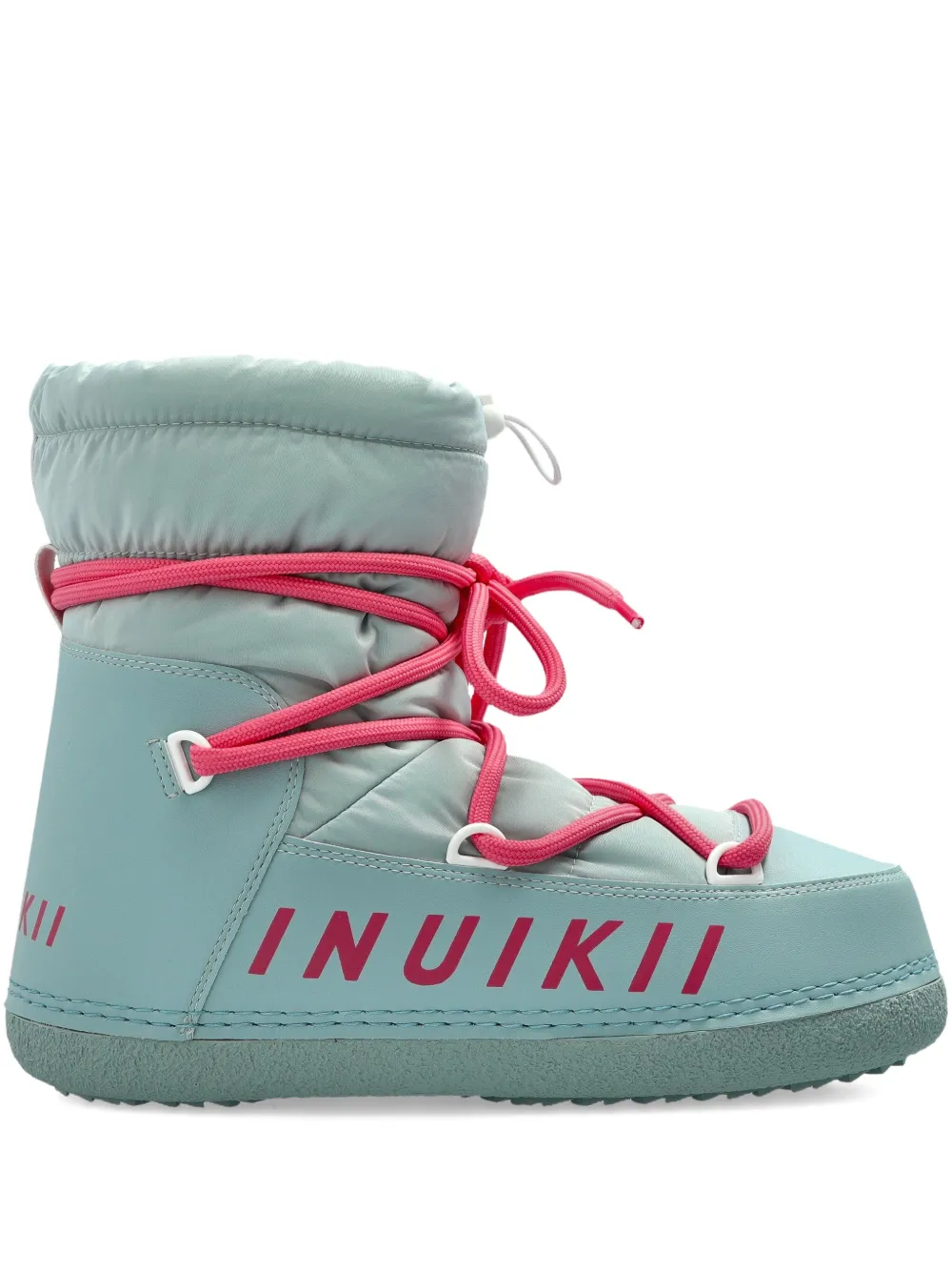 Шнурованные утепленные сапоги Inuikii, синий