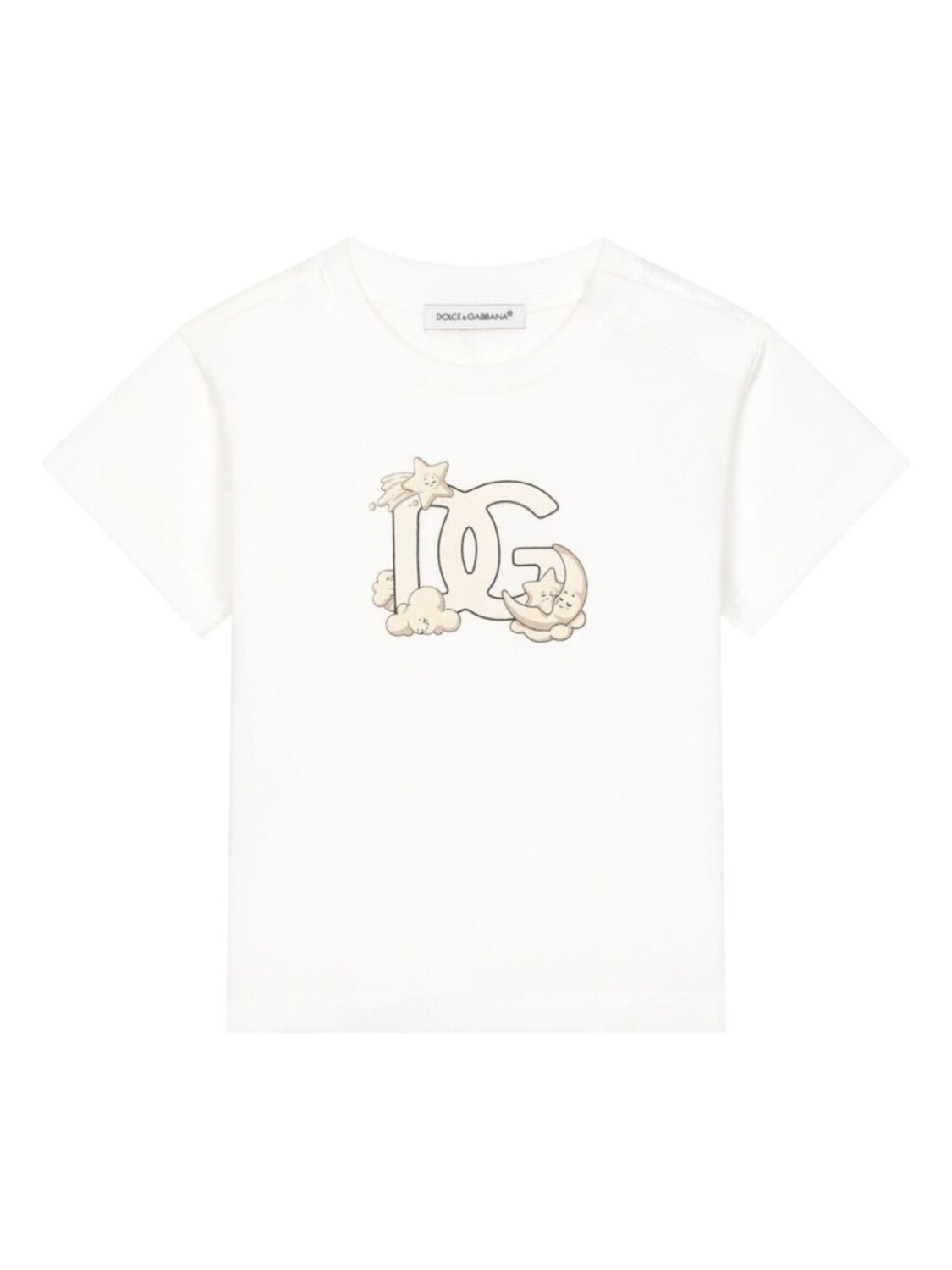 

Dolce & Gabbana Kids футболка с логотипом, белый