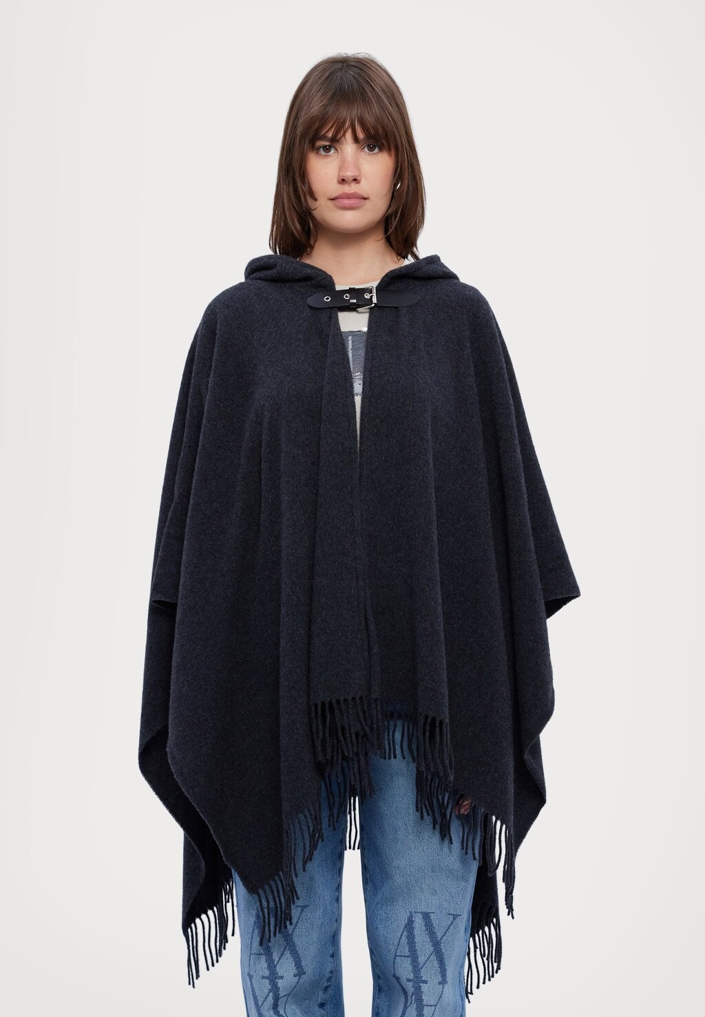 

Куртка PONCHO Emporio Armani, серый