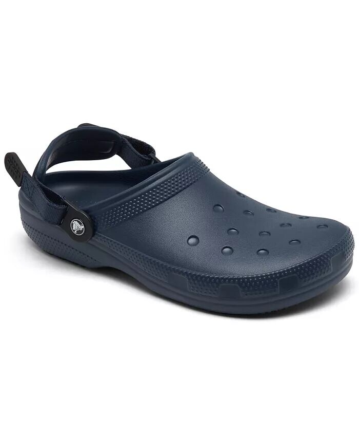 

Мужские и женские сабо без шнуровки для круглосуточной работы от Finish Line Crocs, синий