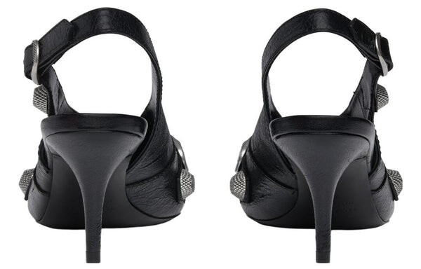 Кроссовки cagole slingback 70mm pumps 'black' Balenciaga, черный — фото 4