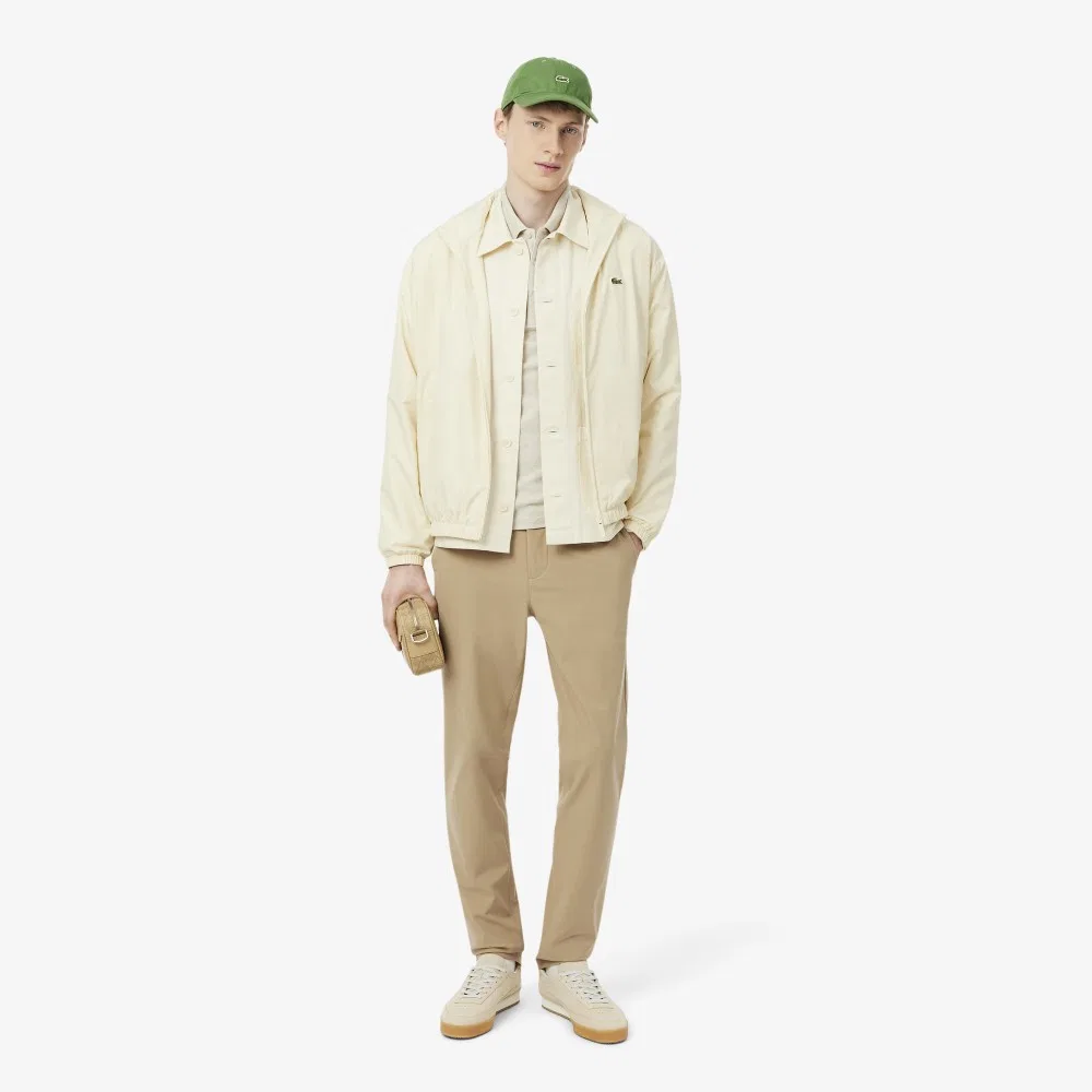 Брюки мужские Lacoste Commuter, повседневные, бежевый — фото 4