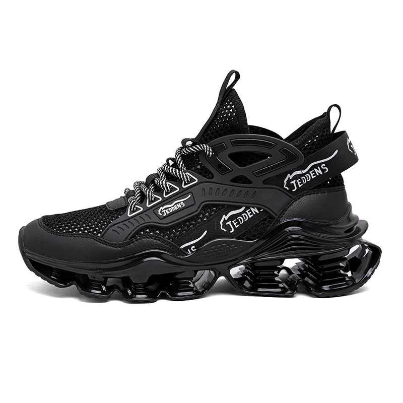 

Кроссовки Breathable Mid Top Kids Lifestyle Shoes Teenagers Jerden Smith, черный