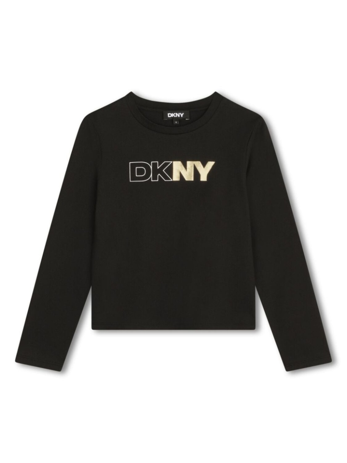 

Dkny Kids футболка с логотипом, черный
