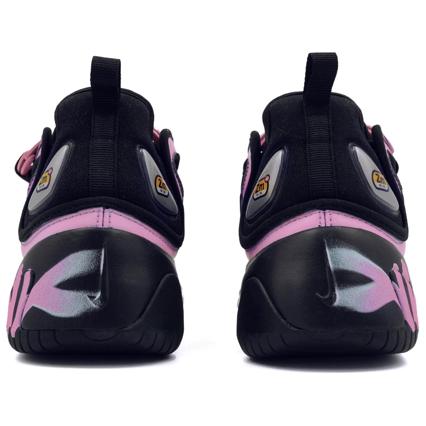 nike zoom 2k black and pink