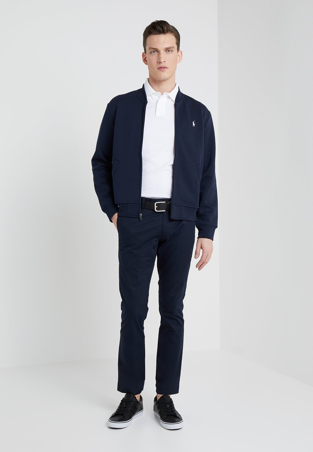 Чиносы БРЮКИ НА ПЛОСКОЙ ПЛАНЕ Polo Ralph Lauren, авиатор темно-синий — фото 2