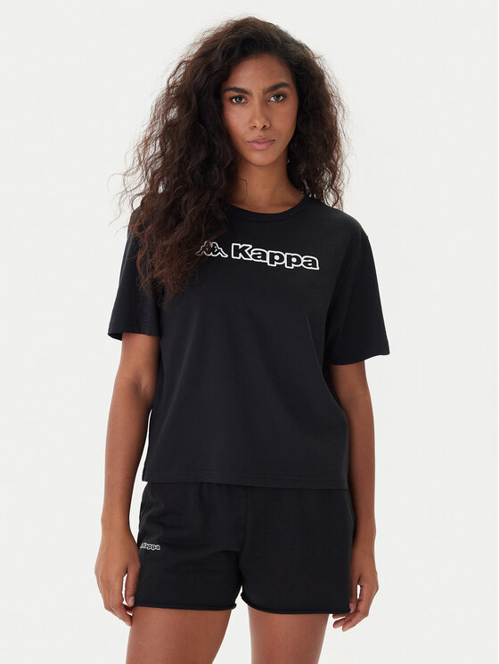 

Футболка regular fit Frega 351M1KW Kappa, черный